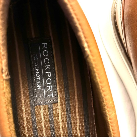 NWOT Rockport loafers Total Motion Craft Venetian Cognac SZ 9.5 Brand New - Picture 11 of 14